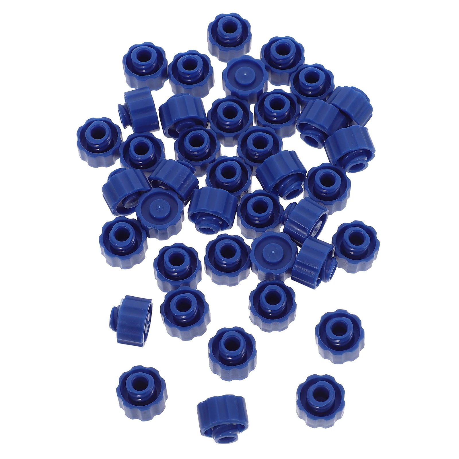 

40 Pcs Glue Valve Head Plug Aguja Butterfly Needle Calibre Aquarium Sealant Needles Adhesive Tube Tips Cap