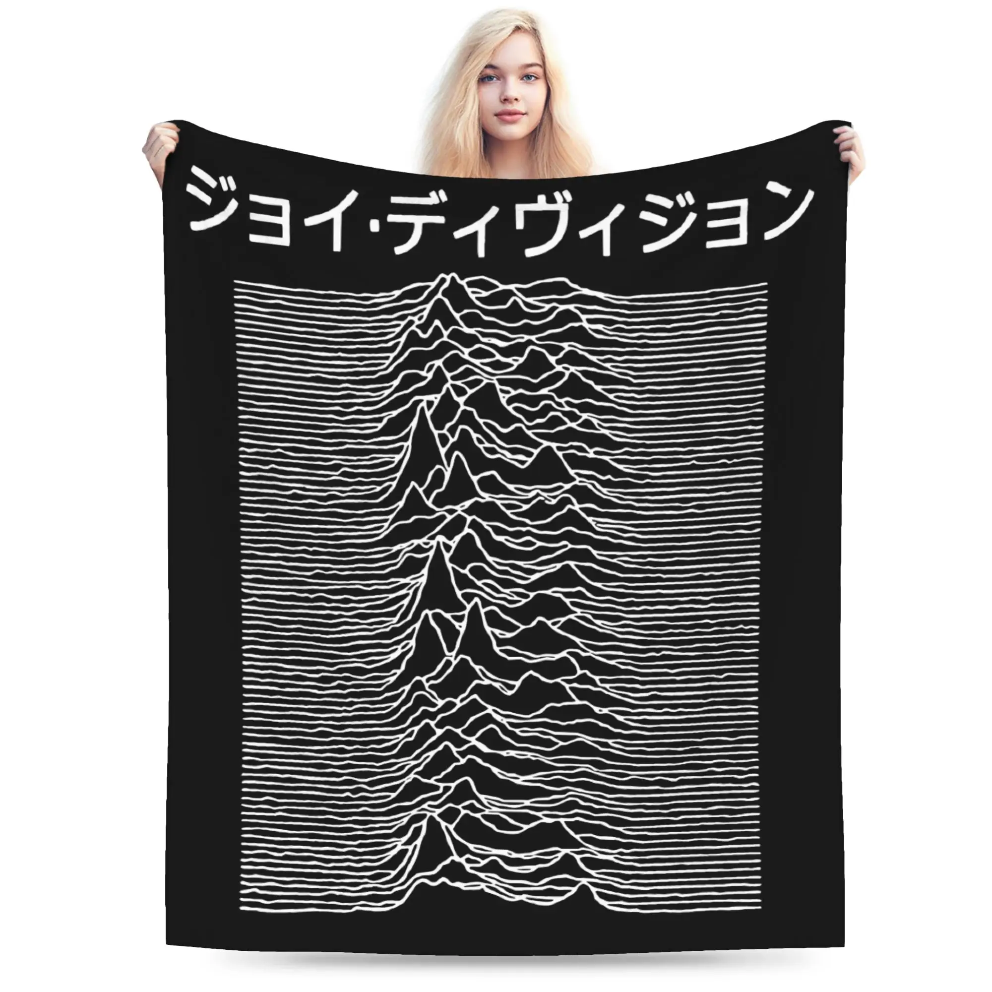 Joy Division Japan Blankets Flannel Spring/Autumn   Multifunction Soft Throw Blankets for Sofa Couch Rug Piece