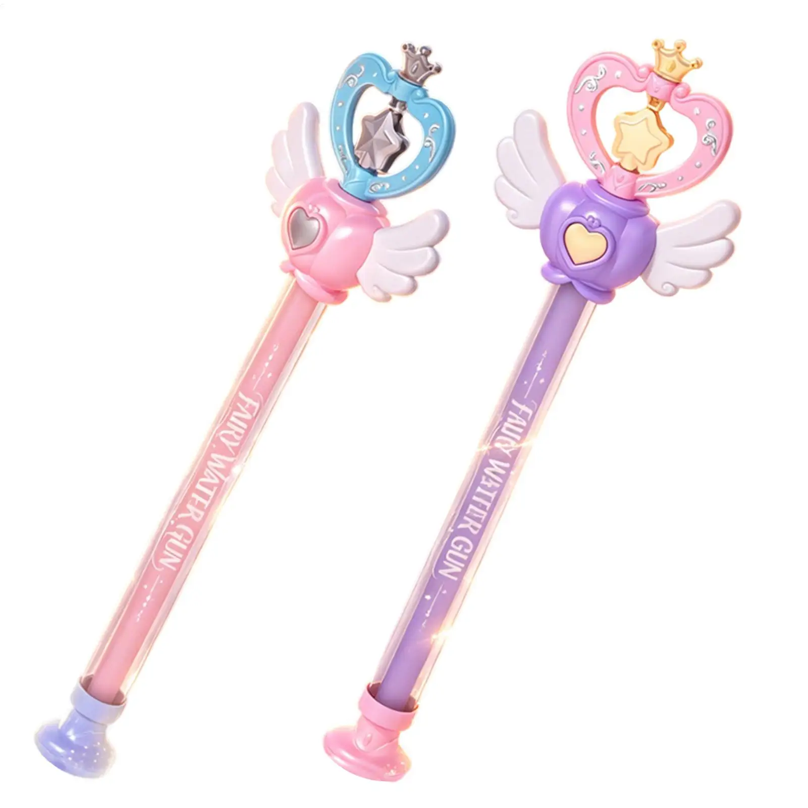 2026 Latest Model Magic Fairy Wand Water Gun Sparkling Summer Water Play Toy for Kids Adults Birthday Gift Water Battles Cannon