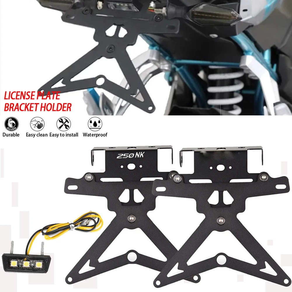 Motorcycle License Plate Holder Fender Eliminator Registration Bracket For CFMOTO CF MOTO 250NK 250 NK 250 2018-2023 2022 2021