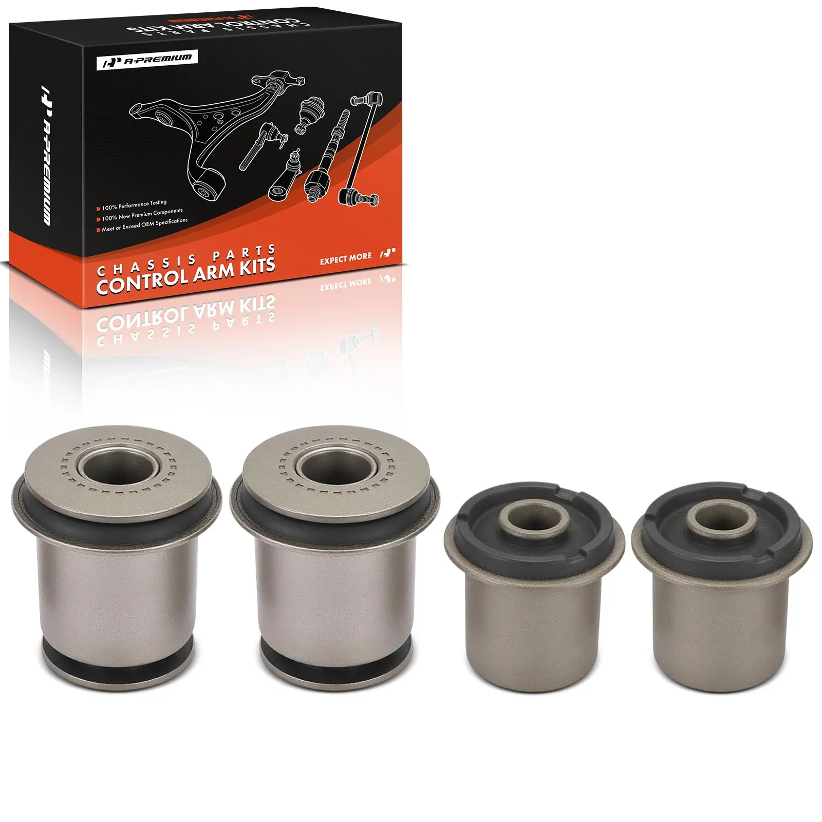 A-Premium 4x Front Upper and Lower Side Control Arm Bushing for Toyota 4Runner 1996 1997 1998 1999 2000 2001 2002