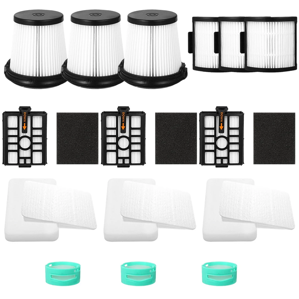 Cordless Vacuum Filter Replacement Set Compatible with For Shark IW3511 Detect Pro Models Maintain Optimal Performance