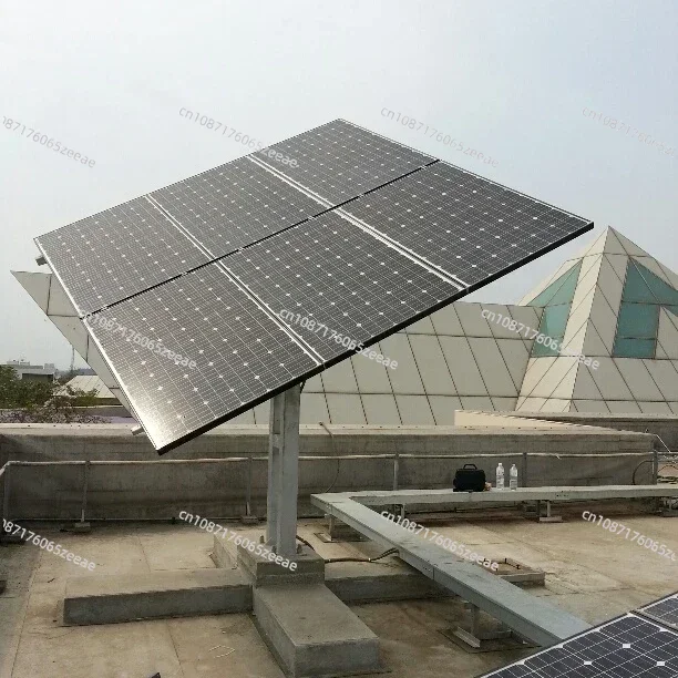 

Dual axis full automatic solar tracker