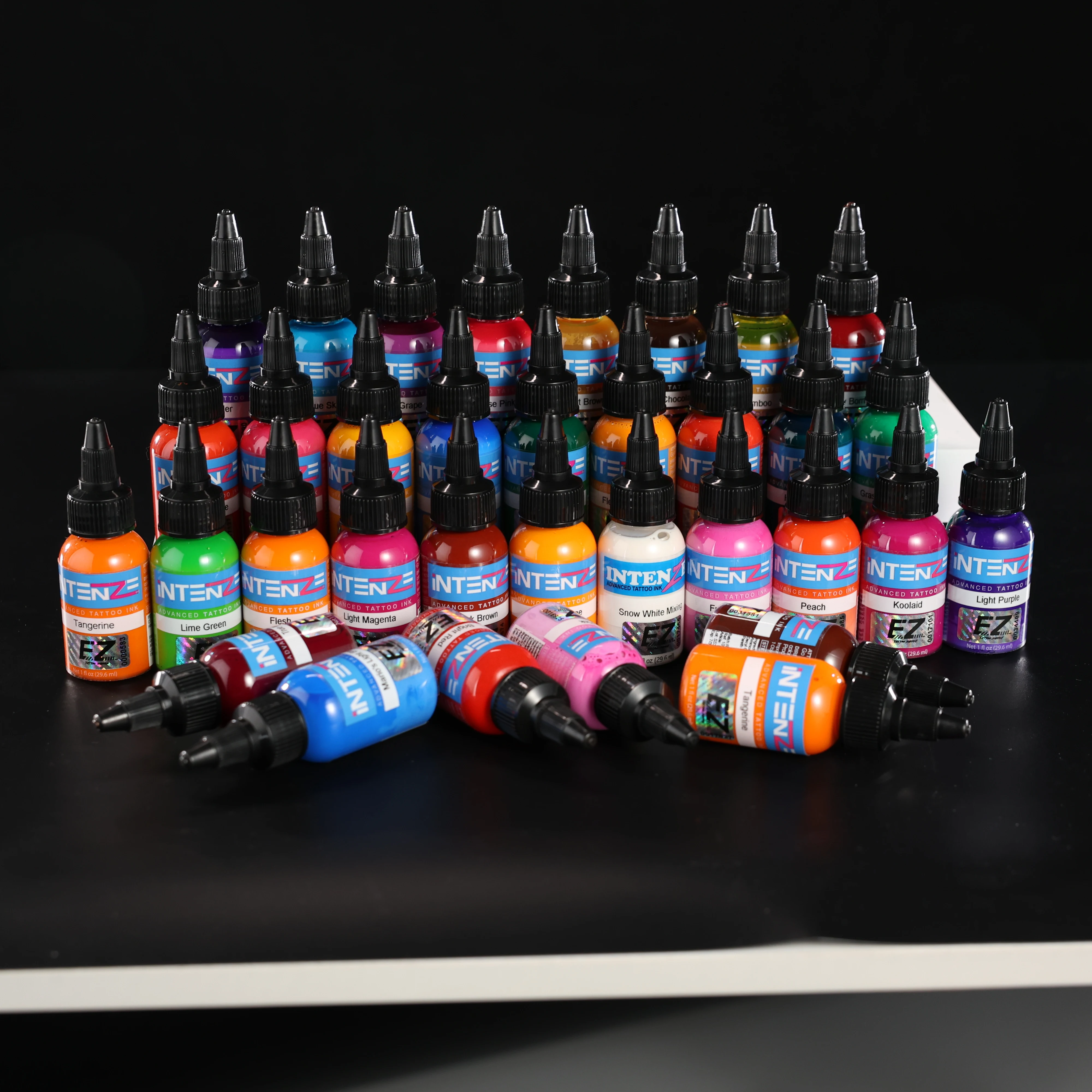 

Перманентный пигмент для татуировки INTENZE, 1 унция, перманентный полупостоянный пигмент для кожи, боди-арт, принадлежности для татуировок, профессиональное качество