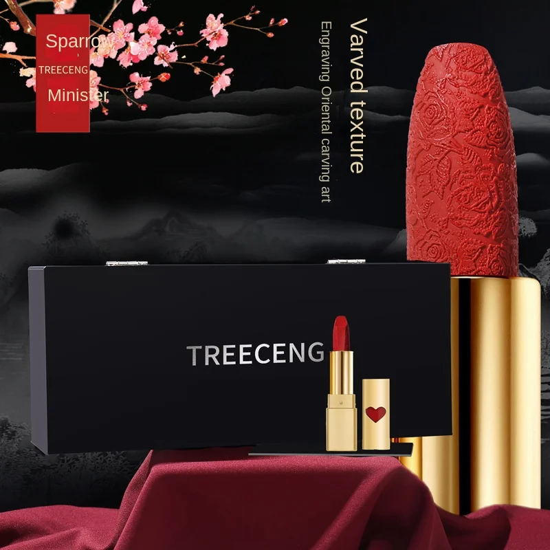 Matte Lipstick Gift Box Set Waterproof Make Up Long Lasting Lip Stick Red Velvet Nude Lipsticks Woman Cosmetics 7 Color