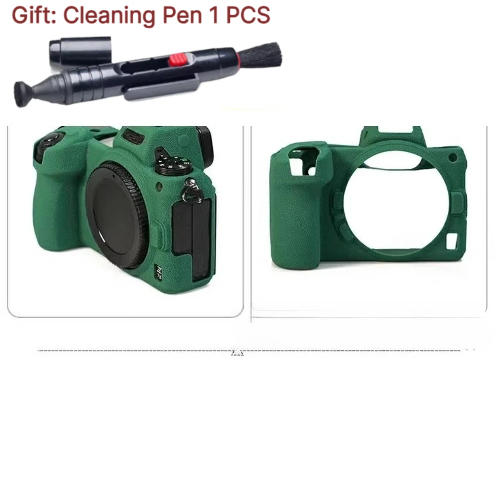 Soft case bag Camera Silicone cover For Nikon Z6II / Z7II Camera Case Z72 Micro single Camera Bag +1 PCS Free Cleaning Pen