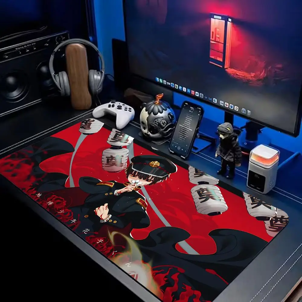 Toilet bound Hanako kun Mouse Pad Extra Large Gaming Mouse Pad, Extended Surface, Non-Slip, Smooth, Comfortable for Desk