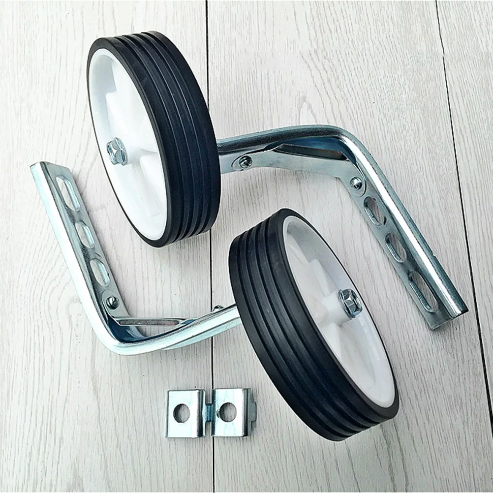 

12 20 Inch Auxiliary Bike Wheels Kids Stabilizer Training Balance Side Wheel Universal Child Bicycles Metal Bracket Arm Easy