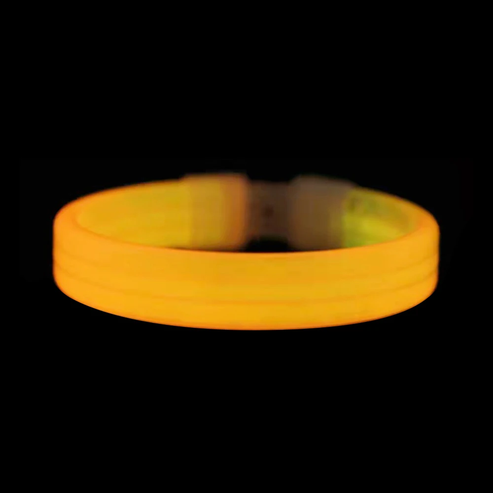 Fashion Jewelry Plastic Luminous Wristband Shine Cuff Glow In The Dark Rubber Bangle Party Supplies Luminous Wrist Band Unisex