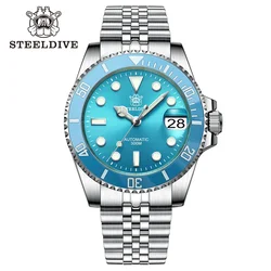 SD1953 New Arrival 2024 Purple Dial Turquoise Dial AR Coating Sapphire Glass 41mm Case 300M Waterproof Ceramic Bezel Dive Watch