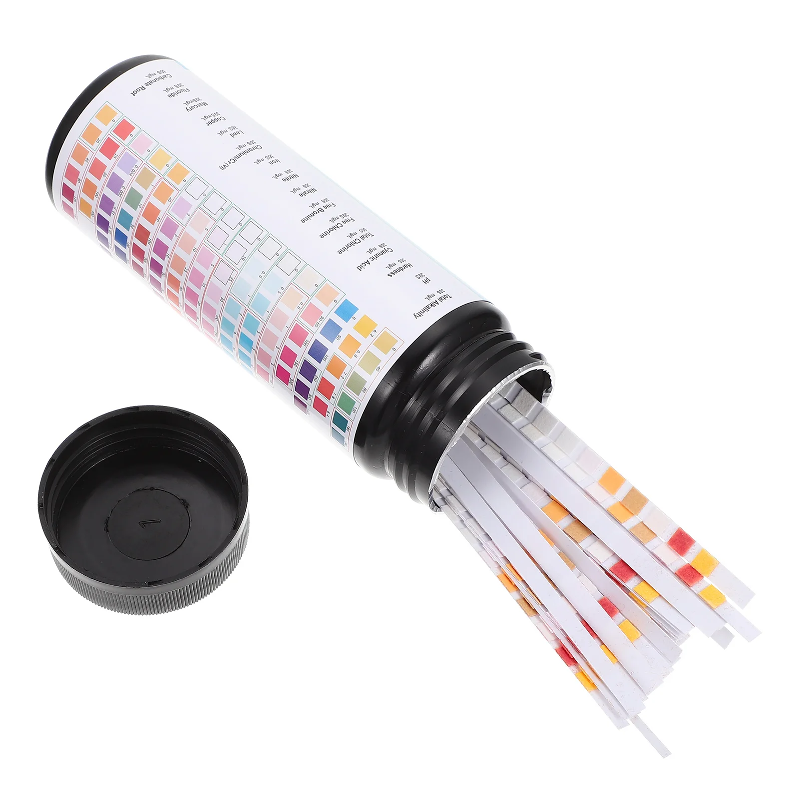 

100pcs Quality Test Strips Pool Pool Test Strips Spa Hot Tub Drinking Testing Kit PH Meter Reliable Accurate Fish Pond