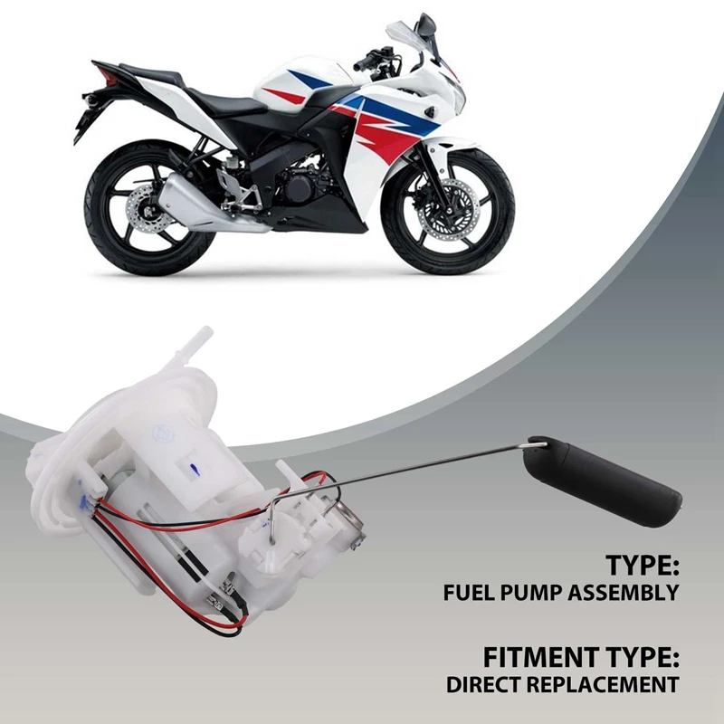 

Motorcycle Fuel Pump Assembly For Honda CBR125 CBR 125 CBR125R CBR 125R 16700-KTY-D32 16700KTYD32