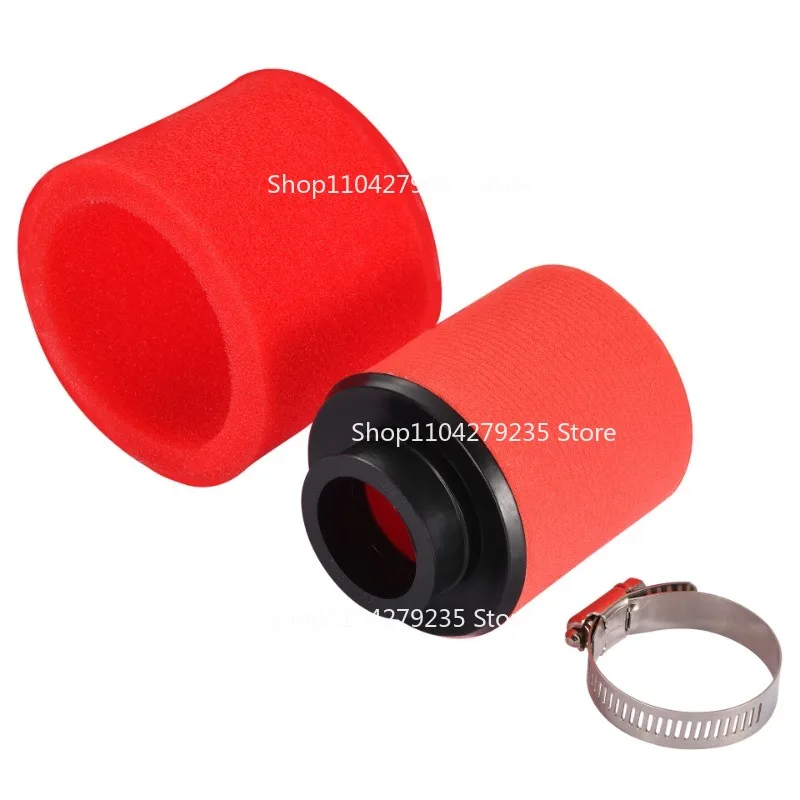 

2 шт. подходят для 35 мм черного губчатого воздушного фильтра с прямым горлышком