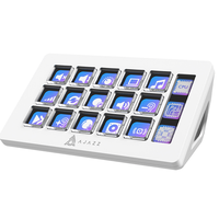 Ajazz Akp153 Desktop Assistant Console Panel Controller Programmable Shortcut Keys Silk Slide Touch Custom Lcd Inclined Plane