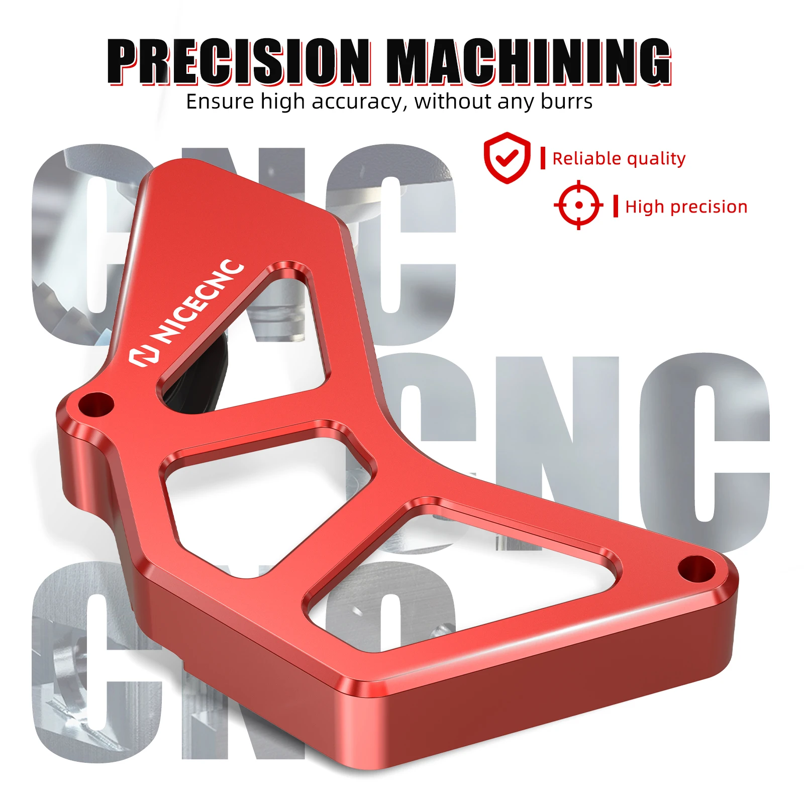 

NICECNC Aluminum Alloy Case Saver Chain Guide For Yamaha Raptor 700 2006-2025 700R 2009-2025 700R SE 2014-2025 1S3-15421-00-00