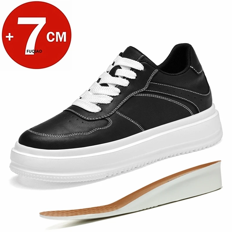 

Men's Elevator Oxford Shoes Increase Height 7cm Sneakers Sports Leisure Fashion Plus Size 36-45