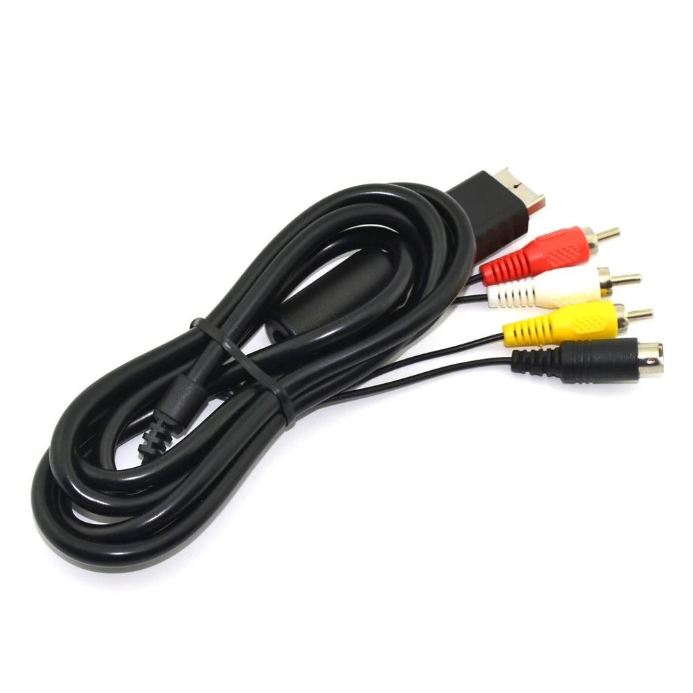 High Quality S-Video AV Cable for PS2 for PS3 video audio cable cord
