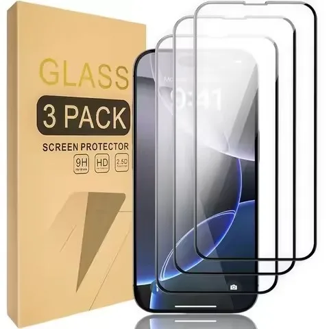 

Закаленное стекло 9H для iPhone 17 Pro Max, защитная пленка для экрана для iPhone 17Pro AIR 16Plus 16e SE4 2025 Glass