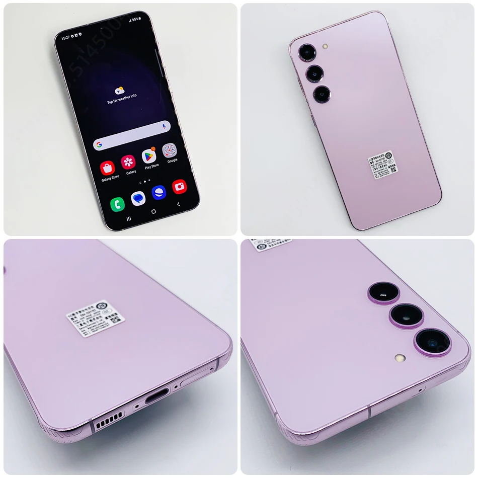 Samsung-smartphone S23 Plus, 5G, 8GB, 256GB, Snapdragon 8 Gen 2, ocho núcleos, Pantalla AMOLED de 6,6 pulgadas, 120Hz, Triple cámara de 50MP