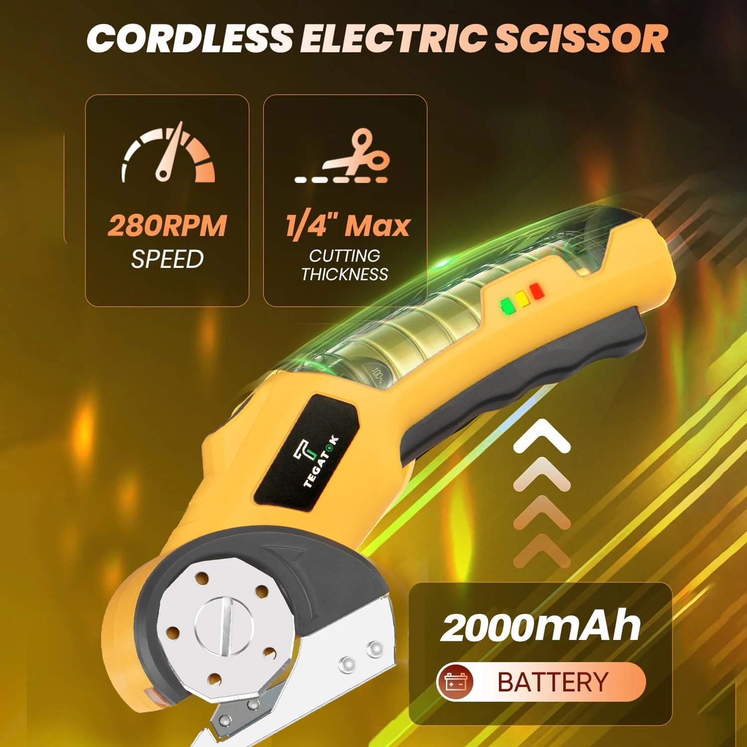 قطع كهربائي اللاسلكي قاطع الورق المقوى 2000mA بطارية مصباح ليد يده صندوق كرتون صغير أداة قطع السجاد قابلة للشحن #5