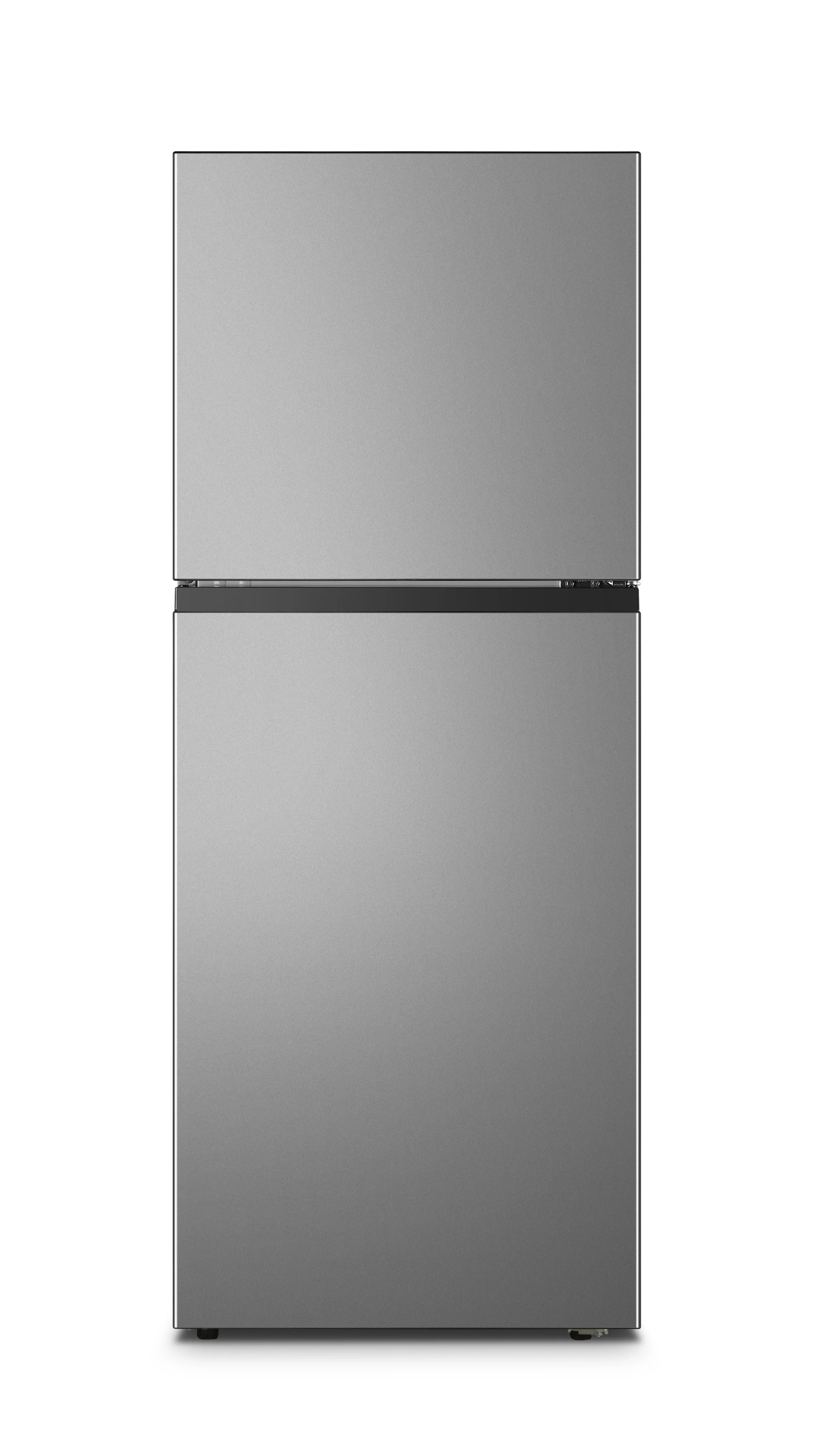 Smad 200L Automatic Defrosting Double Door Factory SASO Approved Silver Top Freezer Refrigerator for DDT-264WH