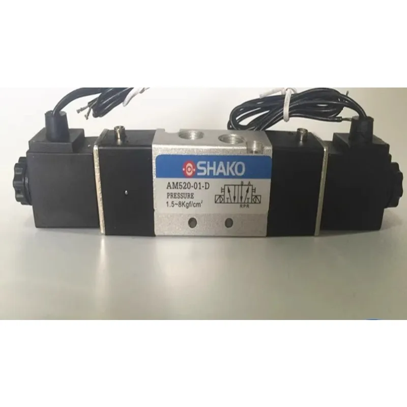 Taiwan SHAKO Pneumatic Solenoid Valve AM530X Y AM520-01D Electronically Controlled Reverse Valve AC220V DC