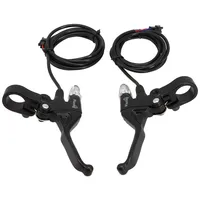 1 Pair 49PDD Electric Scooter AccessoriesSpare Parts For BicycleElectric E-bike Mechanical Brake Lever Short Lever Cutout Wuxing