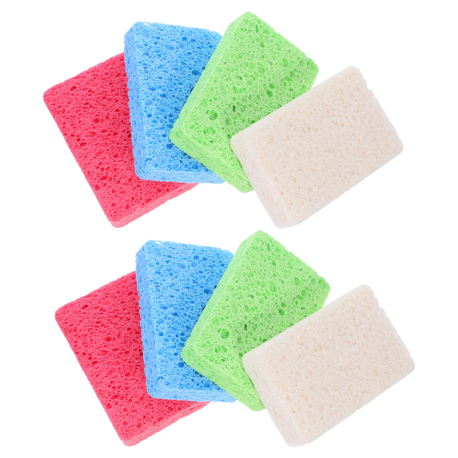 8Pcs Rectangular Artist Sponge Knockdown Texture Sponge for Wall Drywall Repair Patch Drywall Ceiling Texture Tool