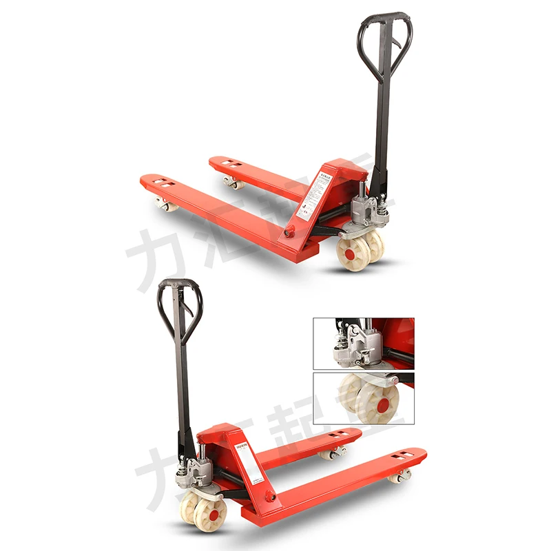 

Price 2 Tons 3ton 550mm High Efficiency High Quality Manual Hand Pallet Truck For Building