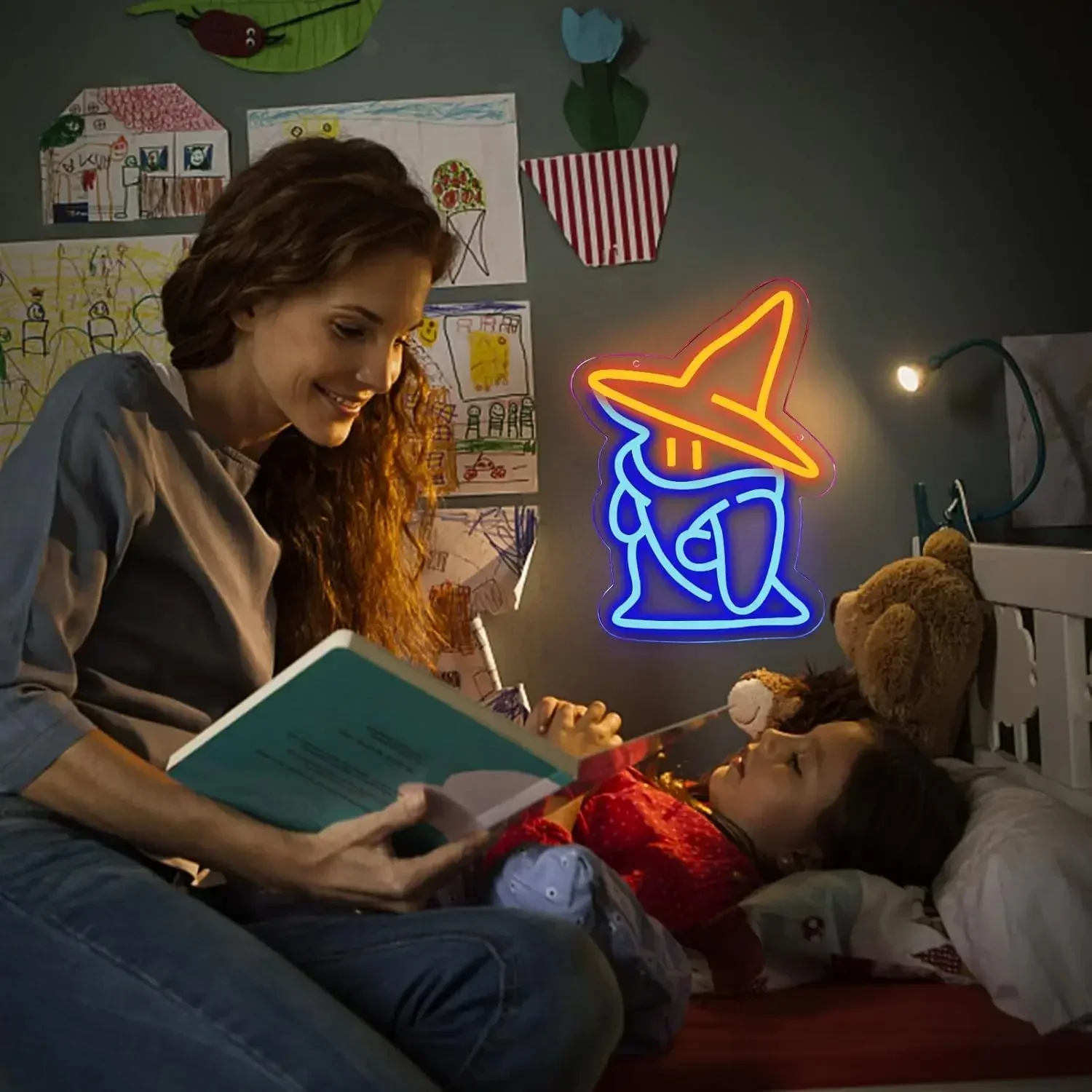 Genie Neon Light Sign, Dimmable, Wall Decor, Halloween Party Room, Club, Incentré, Outdoor Decor, Birthday Gift