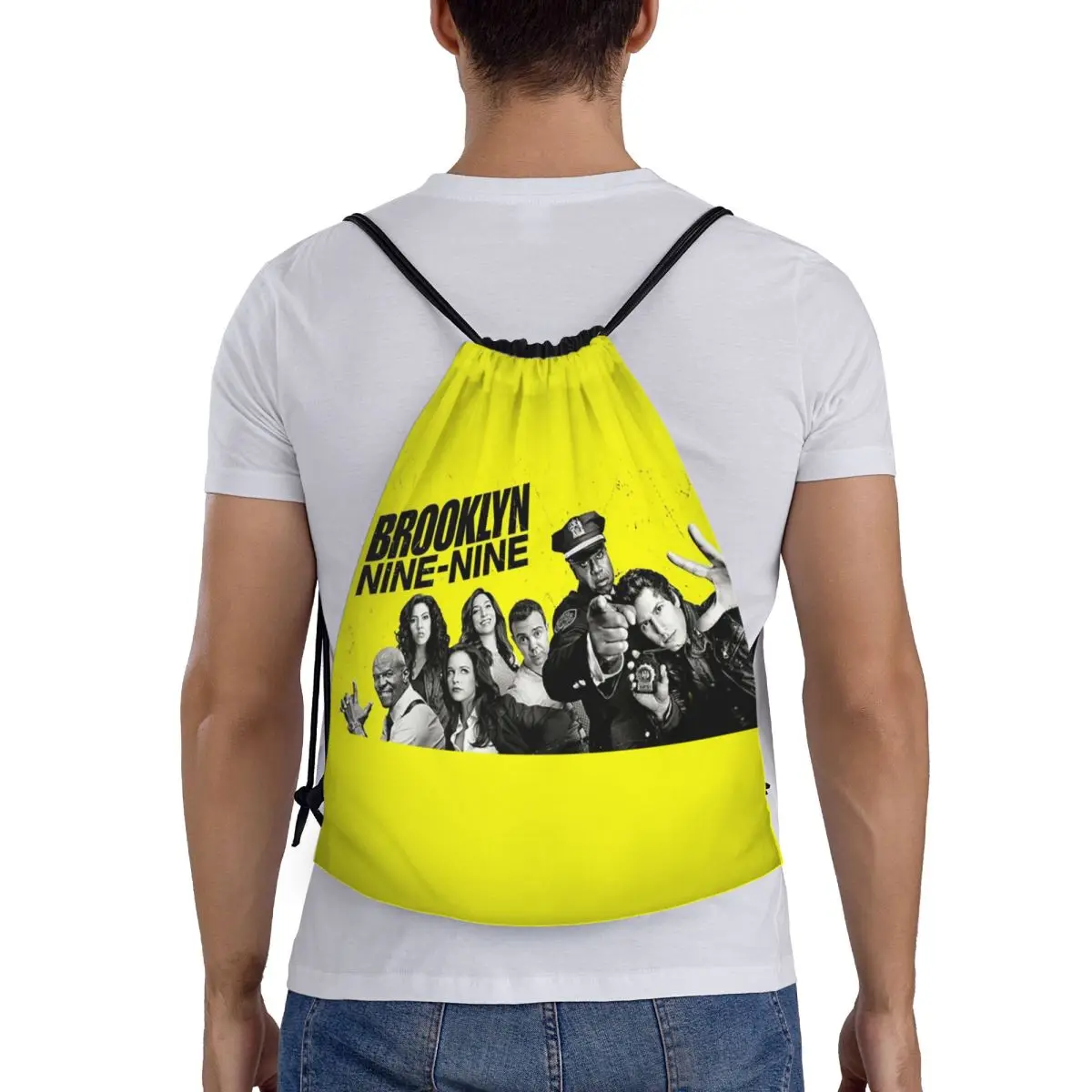 

Рюкзаки Brooklyn Nine-Nine, многофункциональные портативные рюкзаки на шнурке, карманные сумки для обуви, сумки для книг для мужчин и женщин, студентов