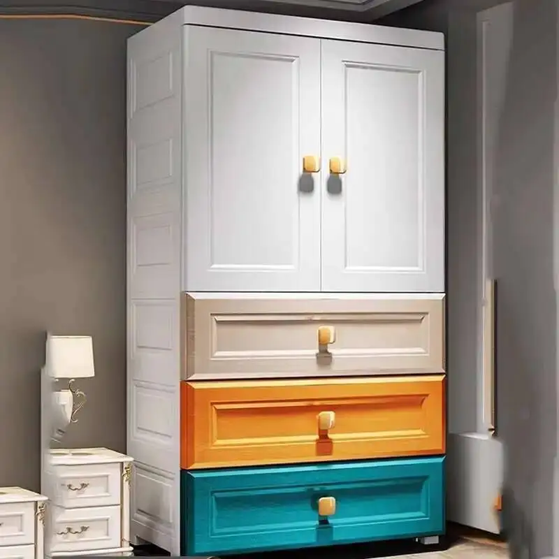

Storage Portable System Bedroom Clothes Wardrobe Organizer Shelves Closet Cheap Space Saving Display Ropero Salon Furniture
