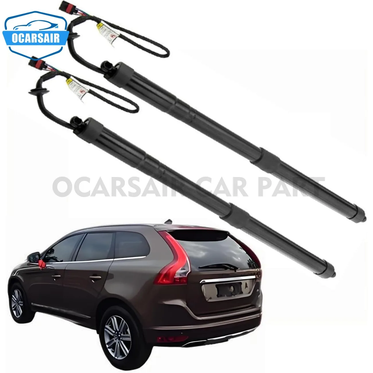 

2pcs Rear Tailgate Trunk Hatch Struts Lift Support for Volvo XC60 2015 2016 2017 31457566 31455987
