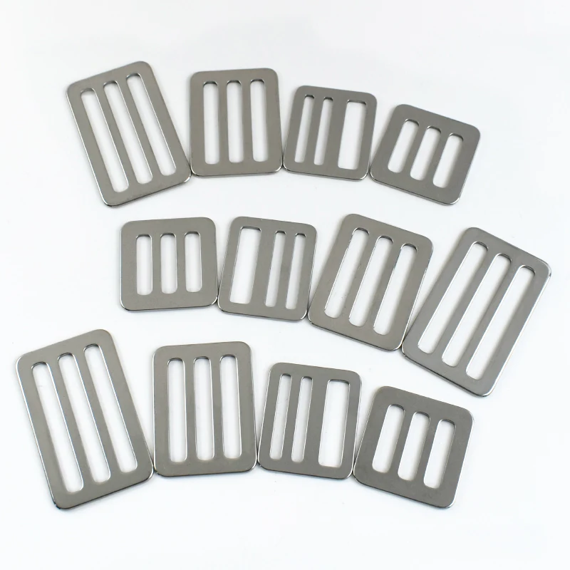 

2-10Pcs 26/32/38/50mm Stainless Steel Buckle for Belt Adjust Sliders Ring Hook Dog Collar Webbing Strap Metal Buckles Hardware