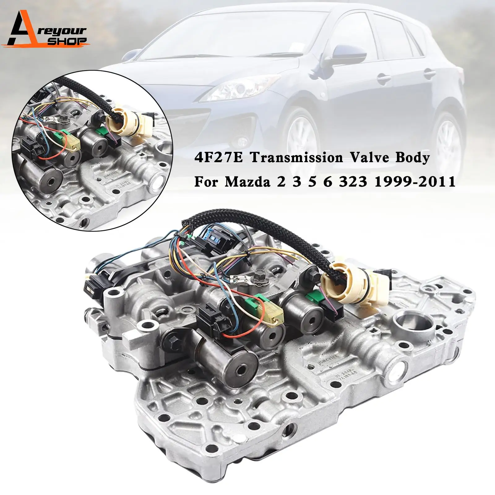 

Корпус клапана трансмиссии Areyourshop 4F27E для Mazda 2 3 5 6 323 1999-2011