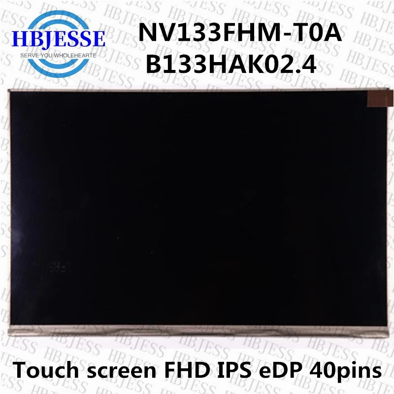 

Original 13.3'' LCD Panel Matrix Touch screen For HP EliteBook 830 G7 EDP 40 Pins NV133FHM-T0A B133HAK02.4 FHD 1920x1080