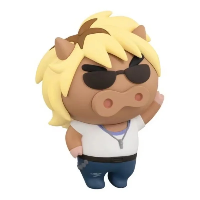 Bandai Crayon Shinchan Gashapon Gal Style Character Figurine Collectible Desktop Ornament Shiro Himawari Buriburizaemon