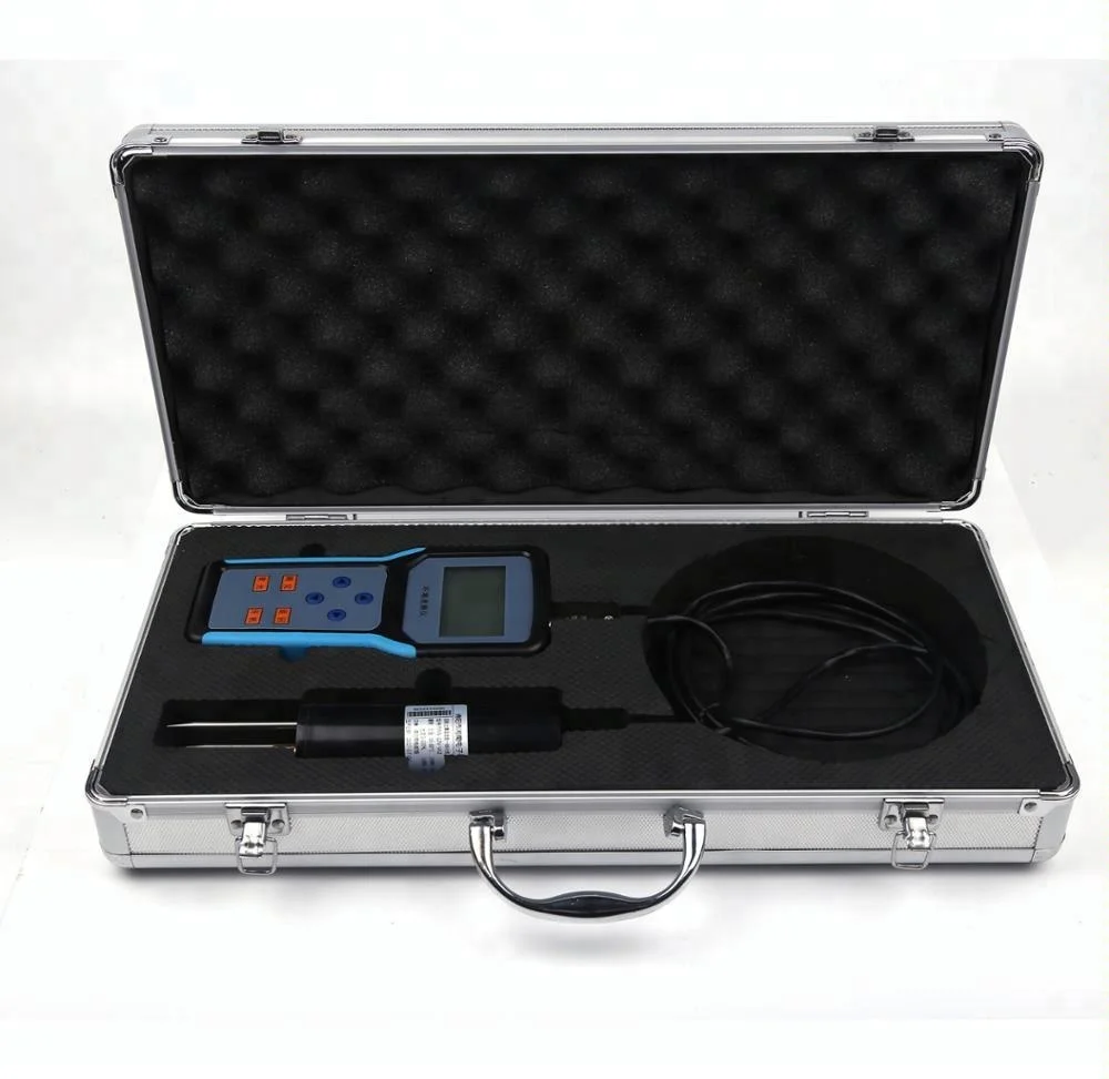 

Veinasa-Ws Draagbare Analyzer Bodem Apparatuur Landbouw Vocht Meet Data Opslag Logger Temperatuur Vochtigheid Test Kit Usb