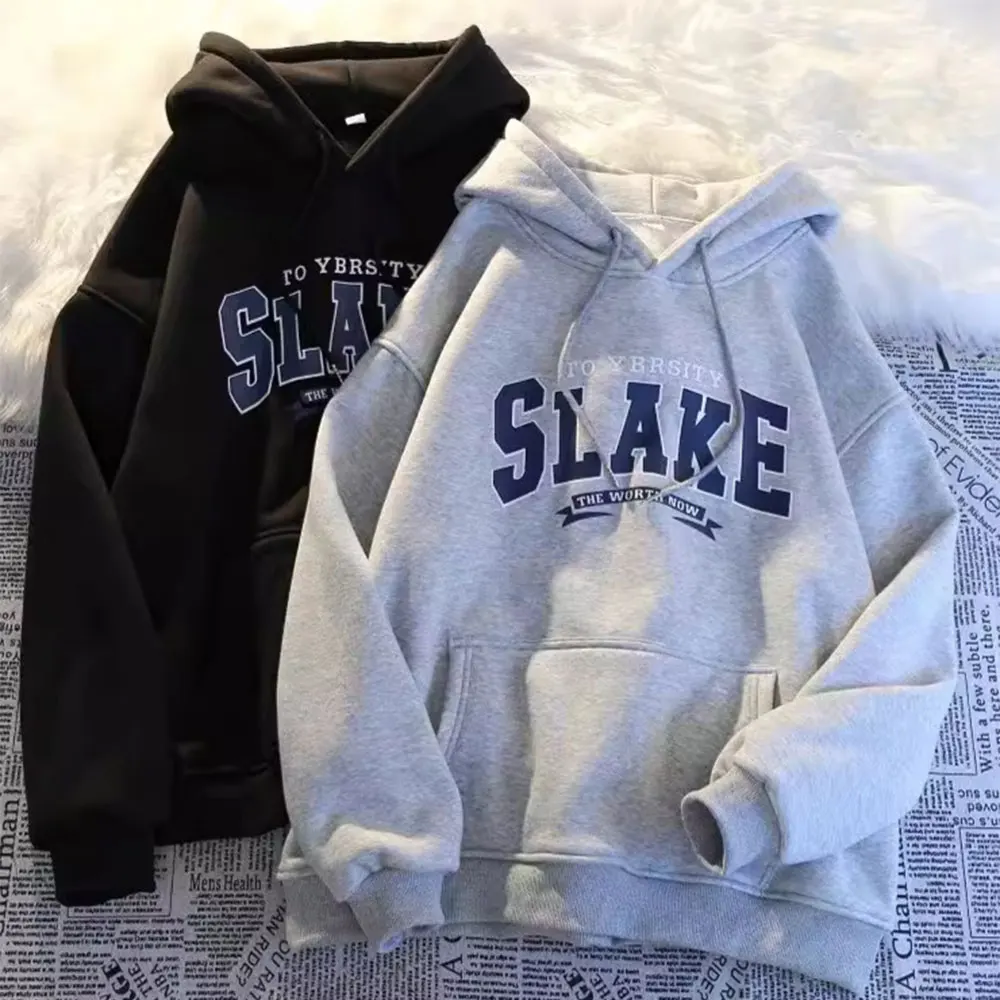 

Полиэстеровая повседневная толстовка с буквенным принтом, умеренная эластичность, для мужчин, подходит для повседневной носки и отдыха