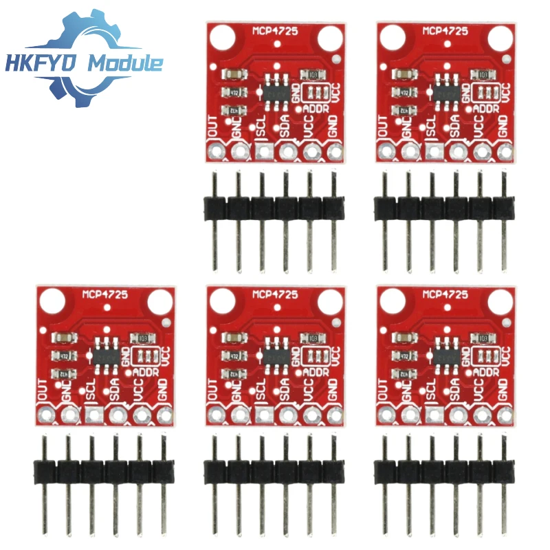 1-10pcs MCP4725 I2C DAC Breakout Module Development Board