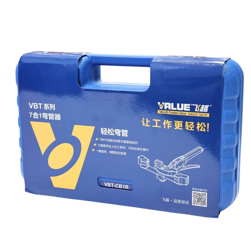 VALORE piegatubi manuale 7 in 1 tubo di rame tubo di alluminio VBT-CB1R piega aria condizionata