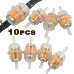 2/10Pcs Universal Motorcycle Gasoline Filter Fuel Filter Bowl Petrolfilter Motorbike Engine Inline Carb Gasoline Fuel Strainers