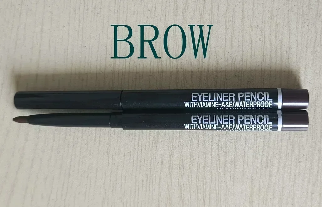 NUOVO 8g Matita eyeliner impermeabile Penna nera/marrone Eyeliner ad alto pigmento duraturo Occhi lucidi Trucco Strumento di trucco