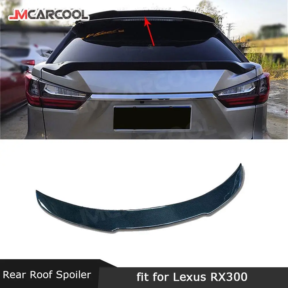 

JMCARCOOL для Lexus RX300 RX450H 2016-2020, спойлер на заднее окно автомобиля, крыши, боковые крылья, комплекты кузова из углеродного волокна