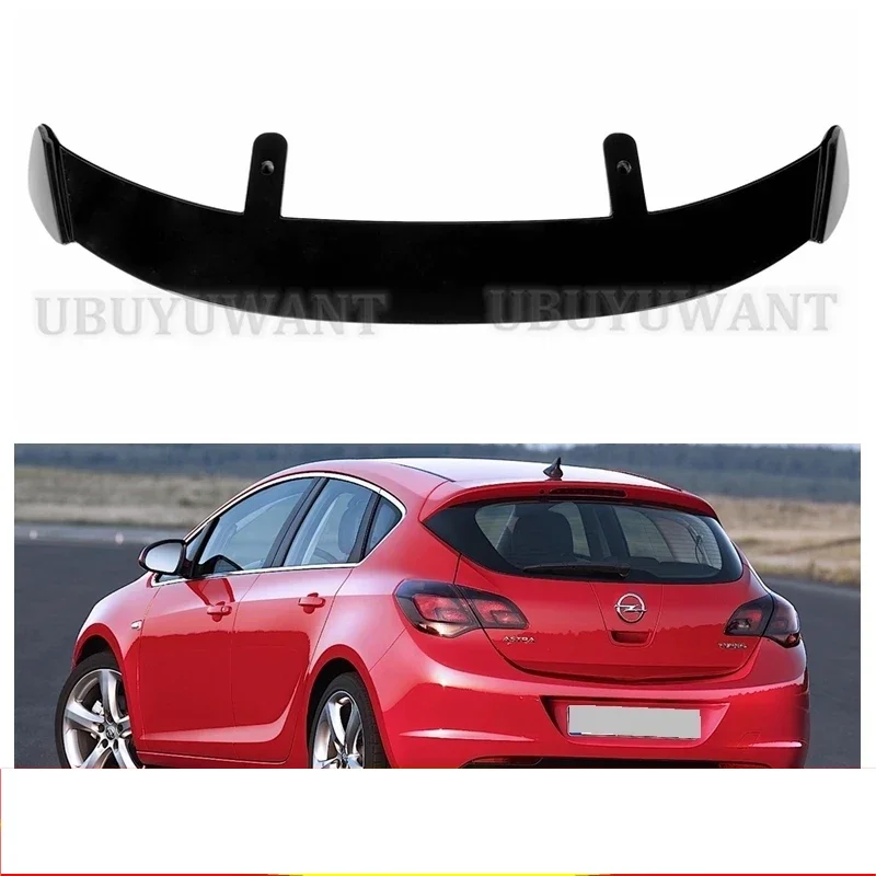 New Design For OPEL ASTRA J 09-12 Hatchback 5 Door Spoiler ABS Plastic Car Roof Spoiler Rear Tail Lip Wing Hatchback Car Wing