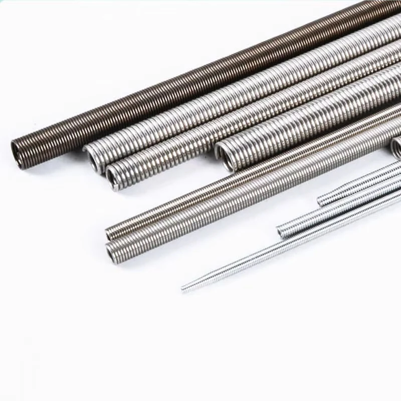2/5/10PCS 와이어 0.2/0.4/0.5/0.6/0.8mm 1 미터 스테인레스 스틸 인장 스프링 연장 스프링 아웃 직경 2.4mm/3mm/4mm/5mm
