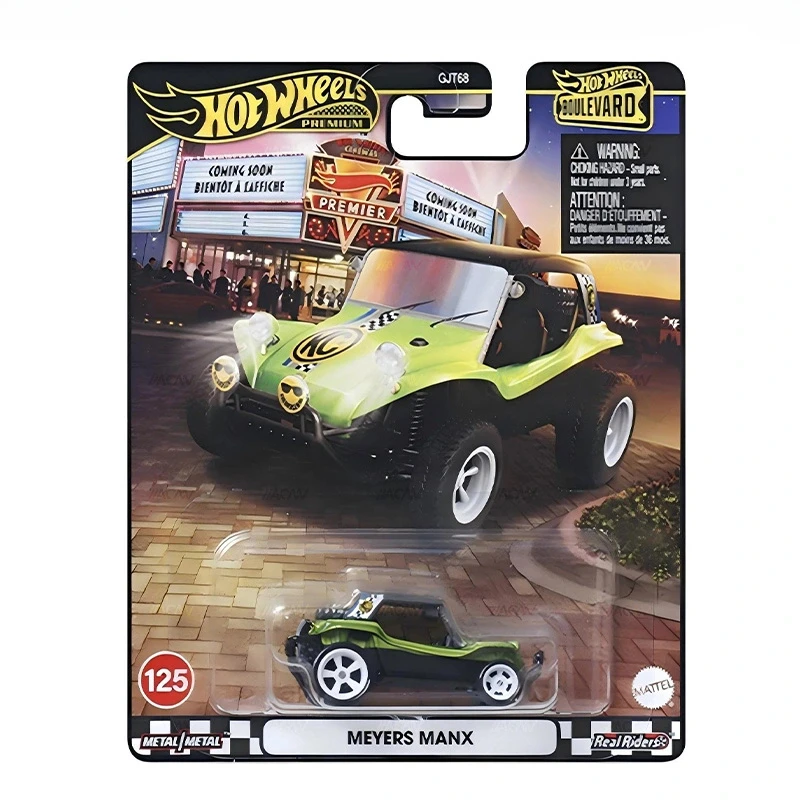 Mattel Hot Wheels Carro Boulevard 25 Mix 2 - 2025 Caso GJT68 B 1/64 Diecast Modelo de Veículo Carros Brinquedos Meninos Presente