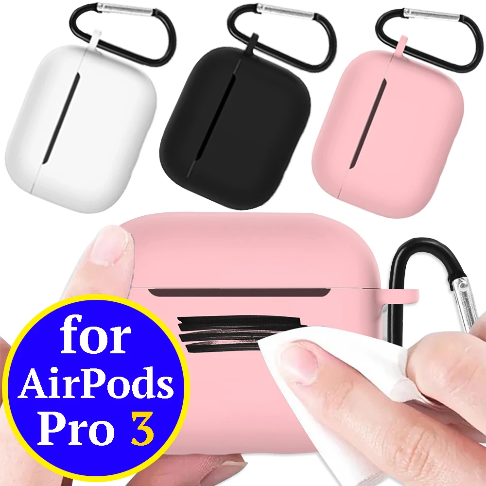 

Силиконовые наушники для Apple Airpods Pro3, защитный чехол для наушников с подвеской для Apple Airpods Pro 3-го поколения