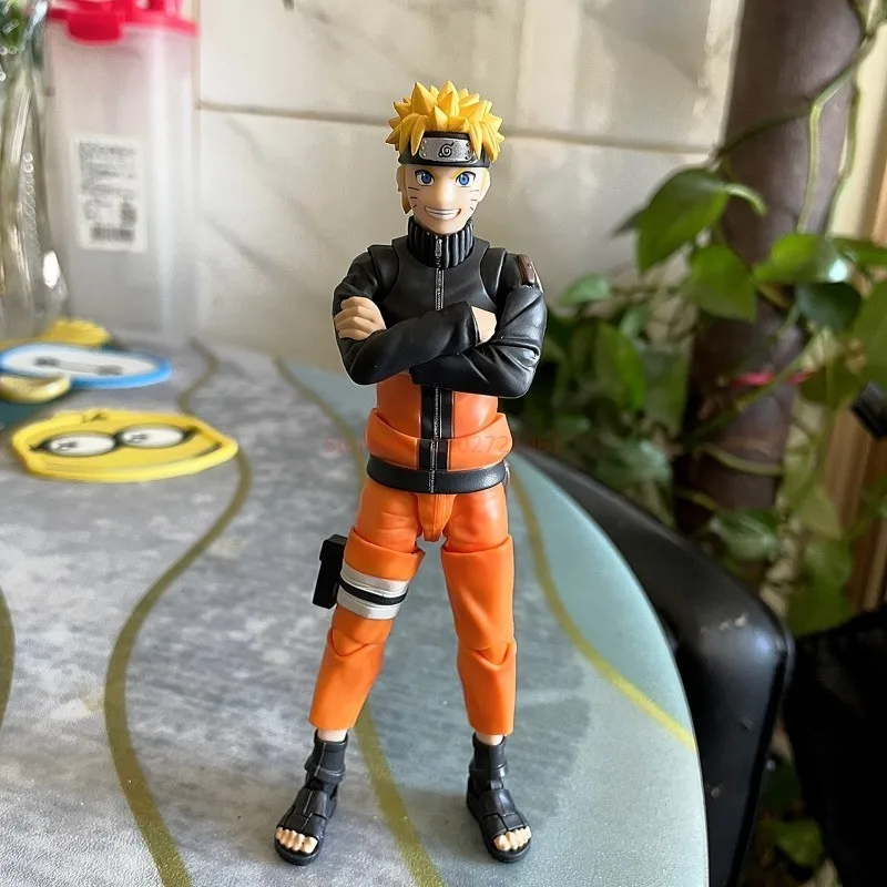 Hot Bandai Shf Naruto 2.0 Articulated Action Figure Model Boxed Figure Japanese Version In Stock Collect Ornament  Toy Gift