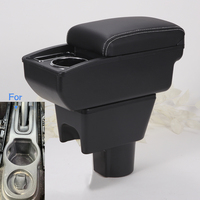 For Renault Duster Armrest Box For Renault Duster Car Armrest 2010-2018 Dedicated Retrofit Interior Storage Box Car Accessories
